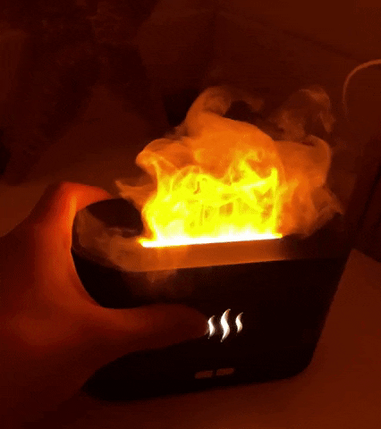 Aromatic flame